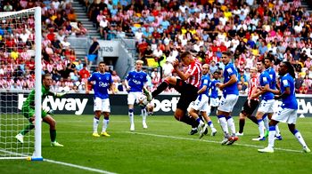 Alex Iwobi’s Everton denied first win by Brentford, Onyeka benched in 1-1 draw
