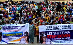 Yoruba Elders, Tinubu supporters protest over Muslim-Muslim ticket