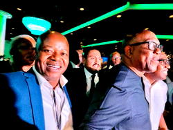 Osayande Aghaze receives Peter Obi in US