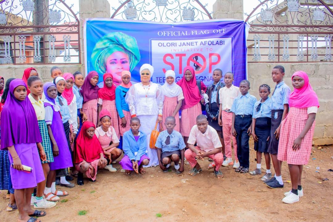 Olori Janet Afolabi launches initiative to stop teenage pregnancy - Vanguard News