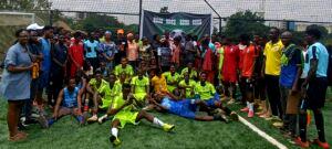 youth Youthhub Africa holds football tournament to sensitize youths on GBV