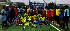 Youthhub Africa holds football tournament to sensitize youths on GBV