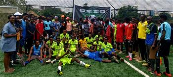 Youthhub Africa holds football tournament to sensitize youths on GBV