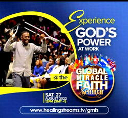 Healing School presents another power-packed Global Miracle Faith Seminar