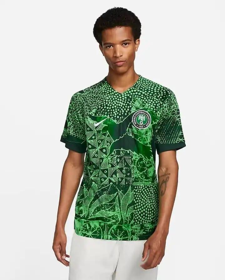 Photos: Nike unveils new jersey, kits for Super Eagles