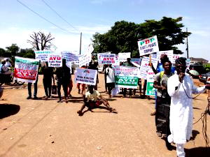 PDP: Nothern coalition stages protest in Kaduna, says Ayu must resign