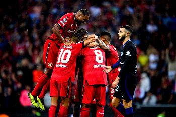 Champions League: Atletico lose to Leverkusen in another late goals drama