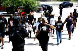 Illegal immigration: Black Americans protest, demand closed borders