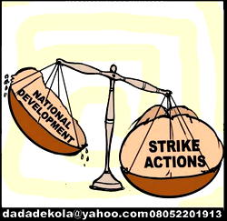 Cartoon: National development on strike