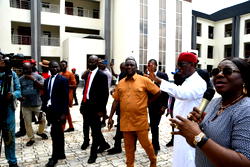 Okowa gives technical college project contractor October deadline
