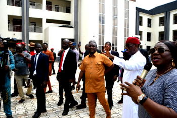Okowa gives technical college project contractor October deadline