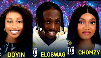 BBNaija S7: Level 3 house guests, Chomzy, Eloswag, Doyin finally evicted
