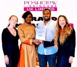 Poshglowskincare signs Bukunmi as their global Ambassador in the UK 