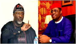 Drama as FFK, Melaye turn skit makers in social media spat