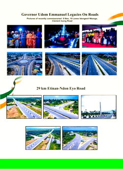 Gov Udom Emmanuel’s Achievements In Road Construction Baffles Even His Greatest Critics
