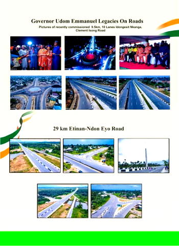 Gov Udom Emmanuel’s Achievements In Road Construction Baffles Even His Greatest Critics