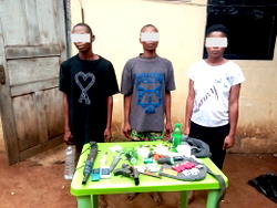 Police arrest 28-yr-old alleged kidnapper, rescue victims from Imo forest