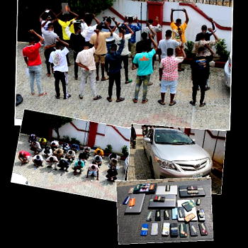EFCC arrests 22 suspected internet fraudsters in Uyo