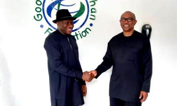[Photos] Peter Obi visits Jonathan