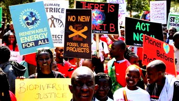 Kenyans protest against climate change, demand compensation from industrialised countries