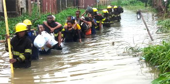 Many rescued as Lagos building sinks (Photos)