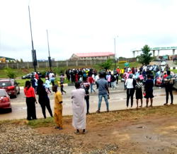 Video: Violence, gunshots rock NANS convention in Abuja