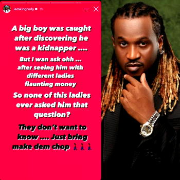 Paul Okoye reacts to suspected Abuja kidnapper craving forgiveness