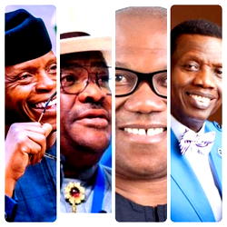 Osinbajo, Wike, Obi, Adeboye, others make List of 100 Nigeria’s Foremost Thought Leaders