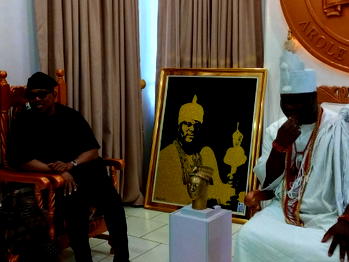 [Photos] Peter Obi visits Ooni of Ife