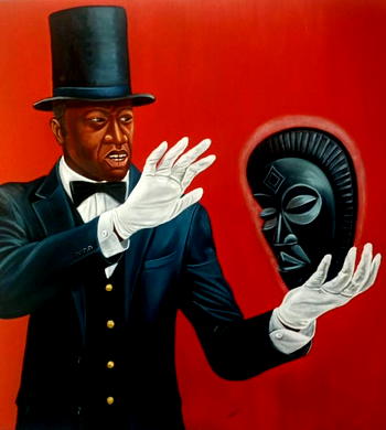 Interrogating societal rots with visual art