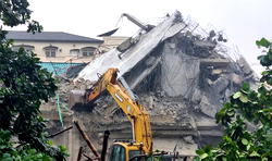 Death toll in Lagos building collapse hits six