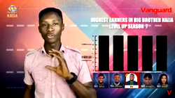 [VIDEO] BBNaijaS7: Chomzy leads Level Up housemates, worth over N6m