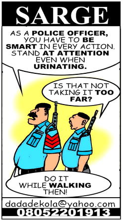 Cartoon: Attention. Always