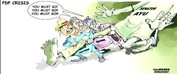 Cartoon: Ayu a Wike(d) man?