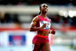 Fraser-Pryce says age not slowing her down, aiming Paris 2024 Olympics