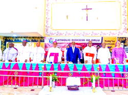 Gov Uzodimma extols the church as moral compass of Nigeria