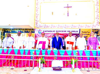 Gov Uzodimma extols the church as moral compass of Nigeria
