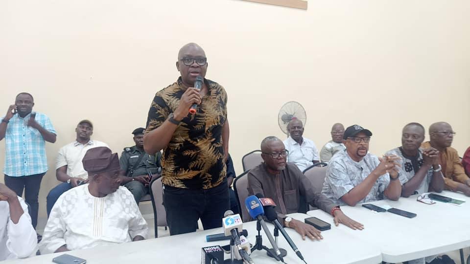 Ekiti PDP 'll rise again, support for all candidates for 2023 election
