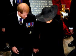 [PHOTOS] King Charles III, Meghan, others emotional during Queen Elizabeth II funeral service