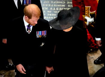 [PHOTOS] King Charles III, Meghan, others emotional during Queen Elizabeth II funeral service