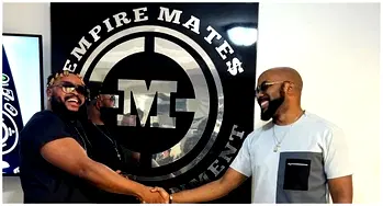 Twitter users drag Banky W for signing Whitemoney