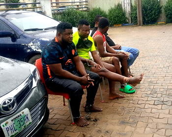 Kidnap kingpin John Ewa paraded in Yenagoa