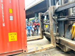 One dead, many injured in Lagos-container accident