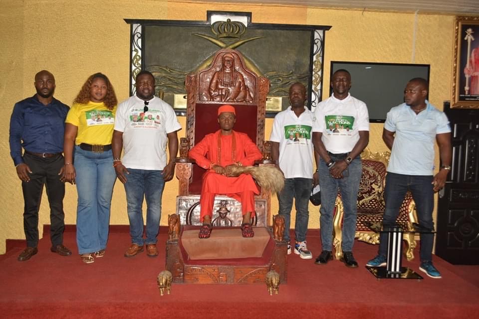 Egbo receives blessings from Delta monarch