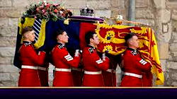 Queen Elizabeth II’s coffin lowered as royals, world leaders say goodbye to Queen