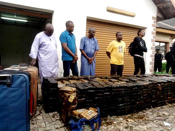[Photos] How NDLEA uncovered cocaine warehouse in Ikorodu, seized N193bn worth of crack