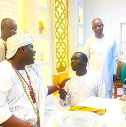Ooni confirms Ibidapo Fashina, as MD of Royal African Medical Outreach