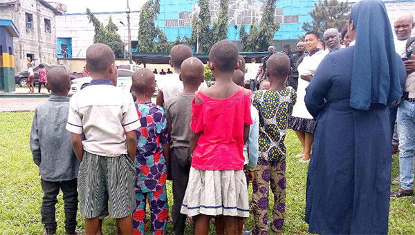 r1 Police arrest fake rev’d sister for child trafficking, rescue 15 children