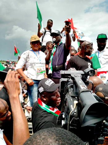 Mammoth crowd as obidients hold rally in Bayelsa