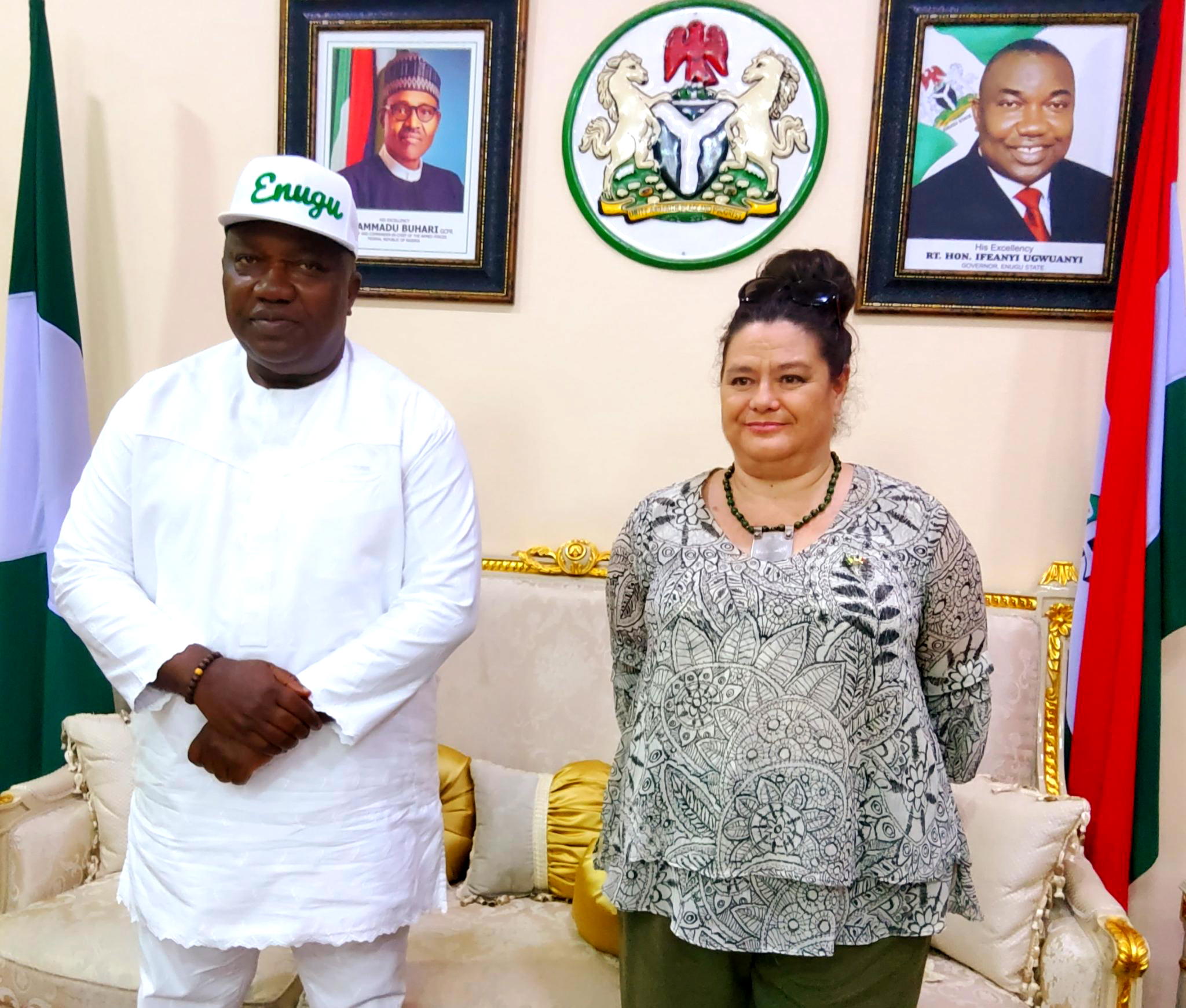 French, Rwandan Ambassadors visit Ugwuanyi, hail Enugu’s potentials